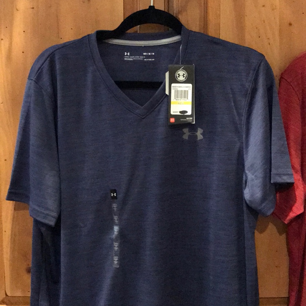 2 Men’s Under Amour Heatgear Shirts